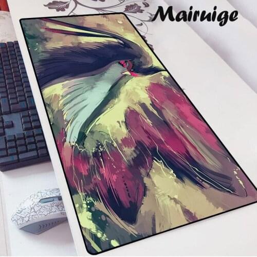 Mairuige Strange Bird Pattern 40x90cm Mouse Pad Computer Decoration XXL Anime Mousepad Pc Laptop Desk Mat Gaming Accessories Rug