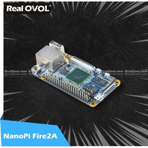 RealQvol Friendlay NanoPi Fire2A Super Tiny Development Board S5P4418 1.4GHz 512MB DDR3 Quad-Core Cortex-A9 debian