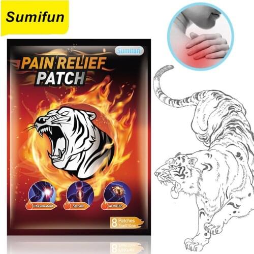 Tiger Blam Patch Chinese Herbal Analgesic Arthritis Plaster Joints Muscle Pain Relief Cream Tiger Blam Patch