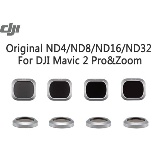 Original DJI Mavic 2 Lens Filter ND Filters Set ND4/ND8/ND16/ND32 For DJI Mavic 2 Pro&Zoom Drone Accessories Filter Kit