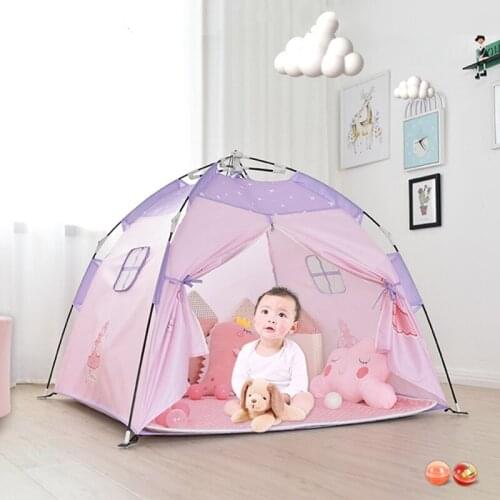 Portable Children Tent Toy Tent Children Tipi Camping Tents Ball Baby indoor outdoor Play Tents Girl castle Ocean Ball Pool