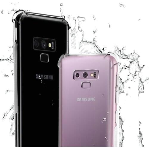 Transparent Silicon Case for Samsung Galaxy Note 9 Note9 SM-N960F N960 N960U Anti-knock Phone cover Cases