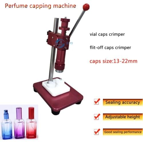 Perfume bottle capping machine plastic glass bottle screwing sealing machine closing machine