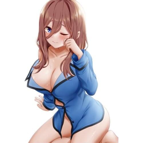 Sexy Anime Hare Ears Girl Car Stickers Decal Cute Auto Stickers Waterproof PVC Car Window Body Decorative Stickers Accessories