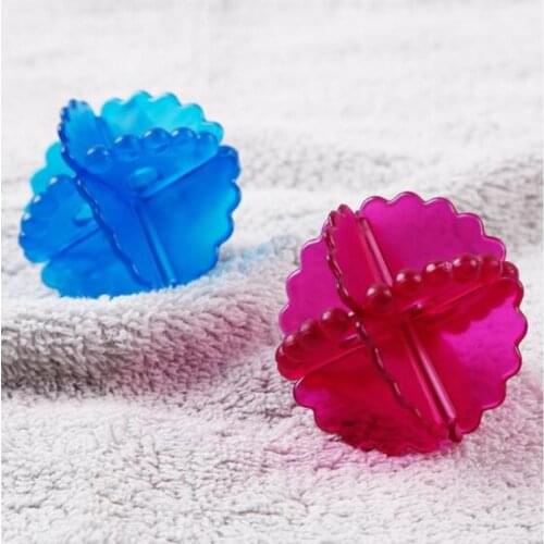 1Pcs Washing Machine Ball Free Shipping Wash Laundry Dryer Fabric Soften Helper Cleaner Magic Laundry Ball Random Color