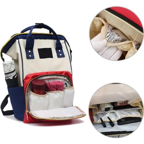 Large Capacity Mummy Diaper Bags Zipper Mother Travel Backpacks Maternity Handbags Pregnant Women Baby Nappy Nursing Diaper Bag