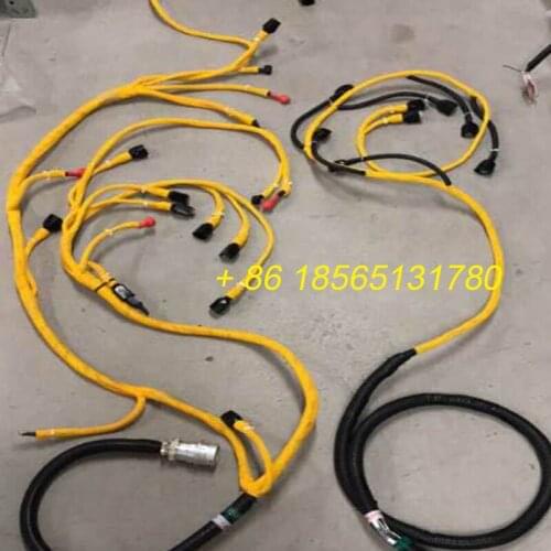 Komatsu PC400-7 PC450-7 Engine Wiring Harnss 6156-81-9320 6D125 Excavator Wire with High Quality