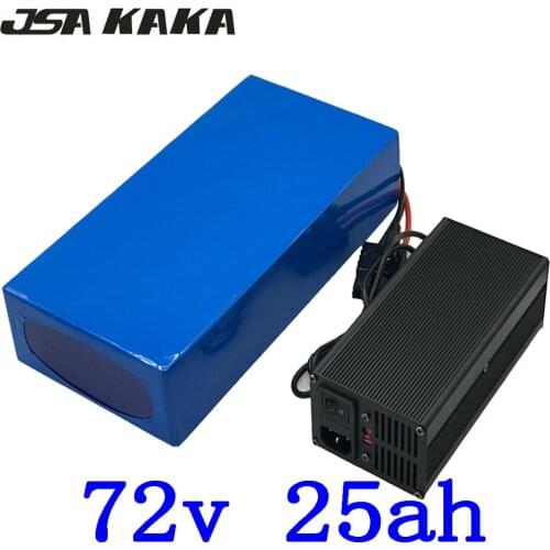 72V Battery 72V 25AH Electric Bike Battery 72V 20AH 25AH Lithium Battery 2000W 3000W 72V 25AH Scooter Ebike Battery free duty