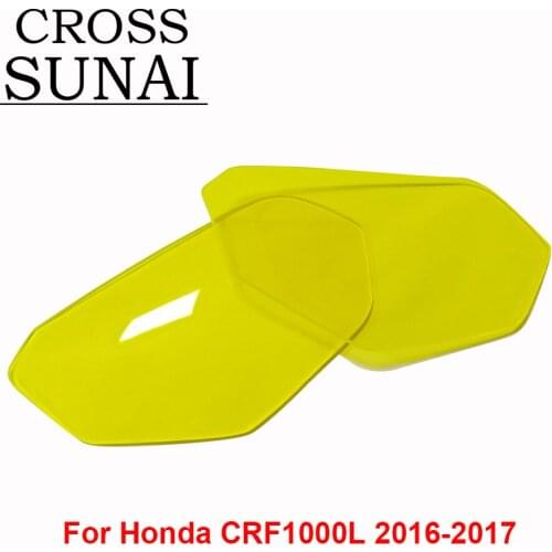 Motorcycle Accessories Headlight Protector Guard Lense Cover Front Screen Protected Headlight Cover For Honda CRF1000L 2016-2017
