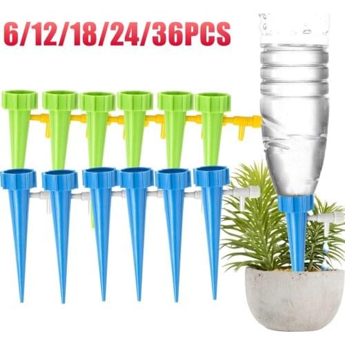 Automatic Drip Irrigation System Self Plants Flower Watering Spike Greenhouse Garden Adjustable Auto Water Dripper Device