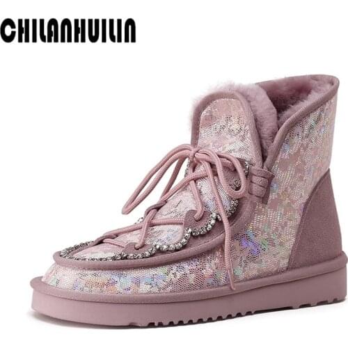 CHILANHUILIN Women's Winter Boots