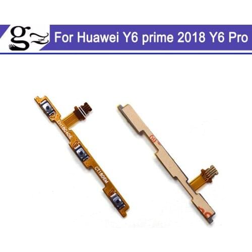 For Huawei Y6prime Button Buttons flex cable for Huawei Y6 prime 2018 Y6 Pro Power On/Off Button+Volume Button Switch Flex Cable