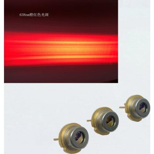 Hitachi HL63283HD Brand new 635nm 638nm 1200mw red orange laser diode/638nm 1.2W extracted second hand