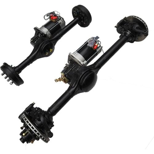 Customized Electric four-wheel vehicle rear axle chassis accessories drive disc brake drum brake high-power controller heavy-dut