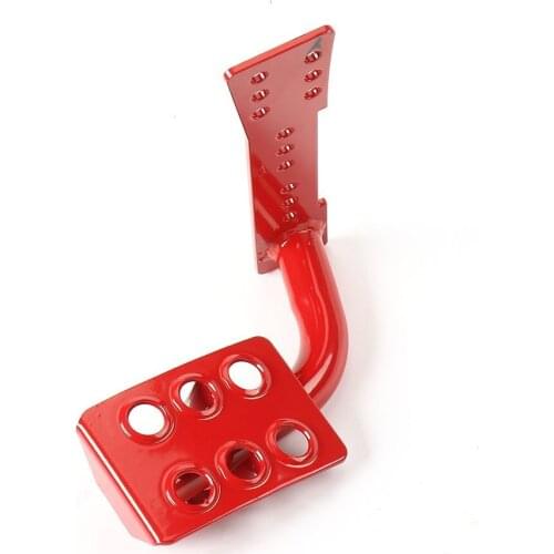 Metal Car Interior Decoration Dead Foot Pedal Left Side Foot Rest Kick Panel Fit for Jeep Wrangler JK 2007-2017