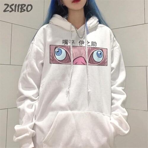Hip Hop Mens Anime Clothers Demon Slayer Hoodies Unisex Hoodies Kimetsu No Yaiba Print Hoody Male Sweartshirt Harajuku Tops Coat