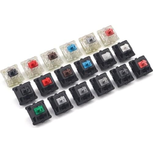 Cherry Switches For DIY Mechanical Keyboard 61 67 87 96 104 108 3Pin 5Pin Cherry MX RGB Silent Switch