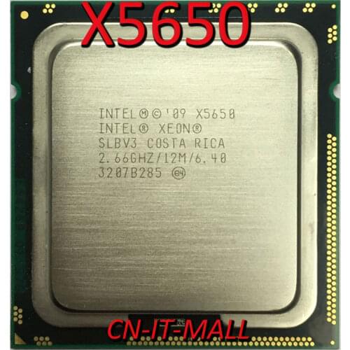 Intel Xeon X5650 CPU 2.66GHz 12M 6 Core 12 Threads LGA1366 Processor