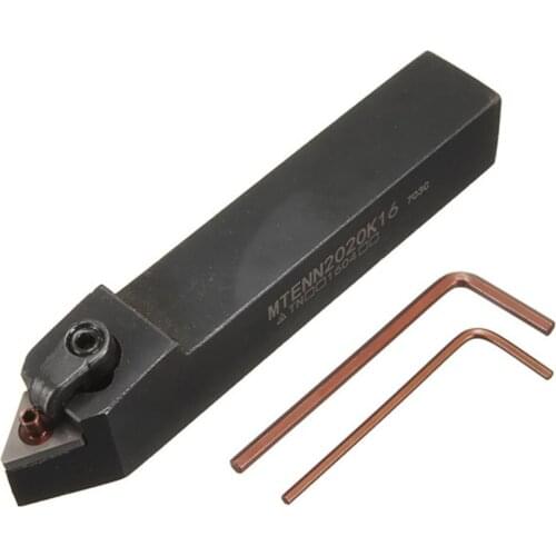 Durable Tungsten Steel MTENN2020K16 CNC Arbor Holder Tool with L-type Wrench