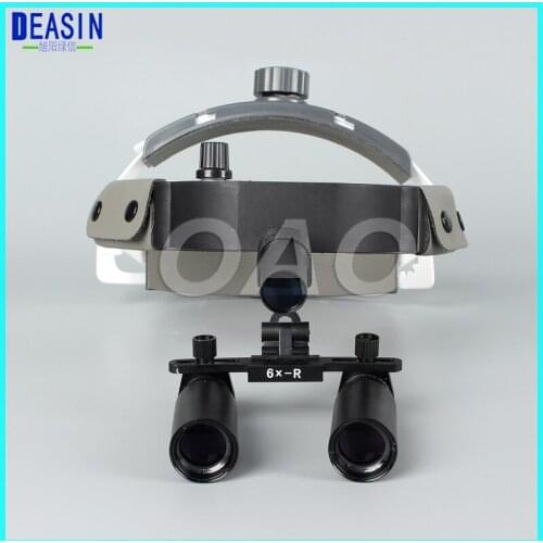 6 X times Dental Loupes with Surgical LED Headlight for Ent Medica operation lamp headlight