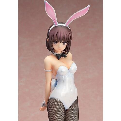 40CM Japanese sexy anime figure Saenai Heroine no Sodatekata katou Megumi bunny ver action figure collectible model toys