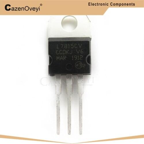 10pcs/lot L7815CV TO220 L7815 TO-220 7815 LM7815 MC7815 new original In Stock