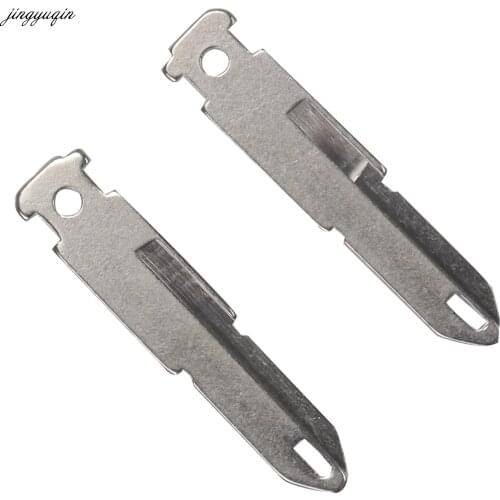 Jingyuqin 20pcs/lot for Renault Citroen Peugeot 206 Remote Car Key Blank NE73 Uncut Key Blade