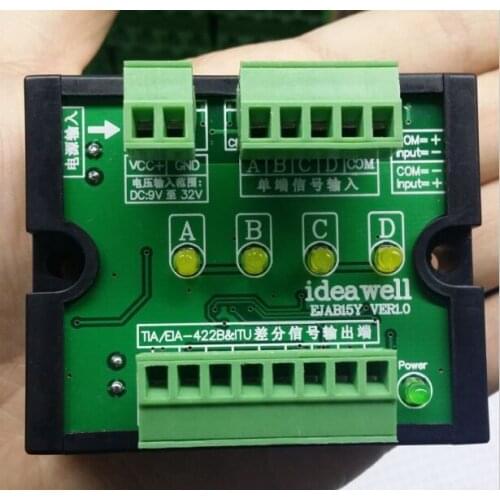 4-channel single end collector differential PNP NPN HTL TTL differential PLC control servo step