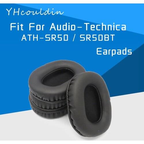 Earpads For Audio Technica SR50 SR50BT ATH-SR50 ATH-SR50BT Headphone Accessaries Replacement Ear Cushions Material