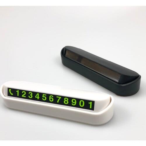 Car Temporary Parking Card For Ford Focus Fusion Escort Kuga Ecosport Fiesta Falcon Mondeo Taurus EVEREST