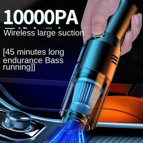 10000pa car vacuum cleaner wireless charging hand-held gun-toting car high-power cleaner