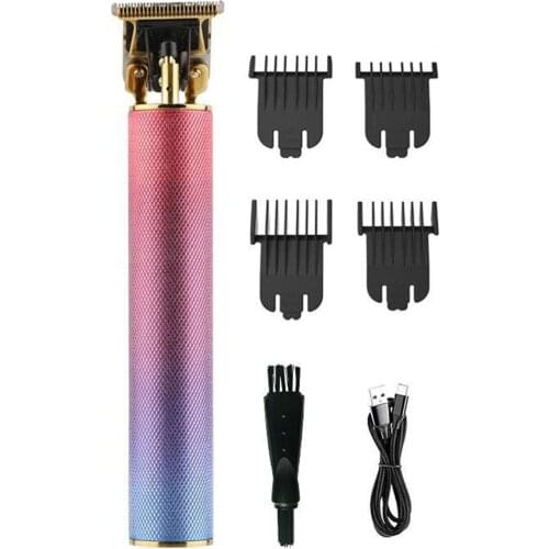 Cordless Finishing Hair Trimmer Professional Barber Shop Hair Clipper Beard Trimer For Men Usb Hair Cutter Machine Powerful Kit