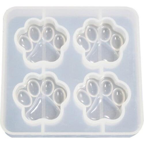 Mold Elastic Non-stick Easy Clean Heat-resistant Epoxy Lightweight Durable Solid Color Crafts Silicone Mold Baking Mold