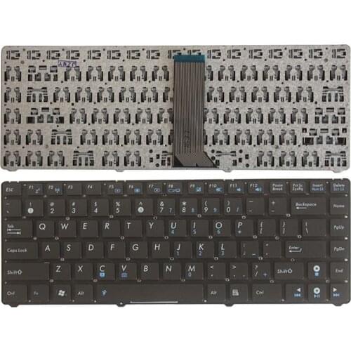 US laptop Keyboard for ASUS EEE PC EPC 1201 1215 U20 U20A UL20 1201HA 1201T 1201N 1201K English Black without frame