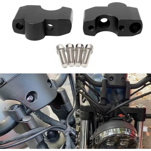Motorcycle Aluminum Handlebar Riser Kit for Honda CMX500 Rebel500, Professional Accessories