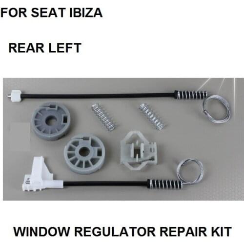 WINDOW REGULATOR REPAIR KIT FOR SEAT IBIZA II 2 REAR LEFT 1992-1998