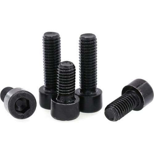M3 M4 M5 Black 8.8 Steel Allen Hex Socket Bolts Cap Head Screws DIN912