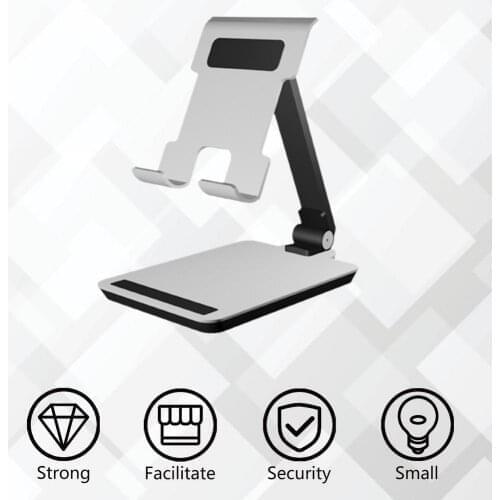 Mobile Phone Grip Bracket Aluminum Alloy Foldable Non-slip Bracket Tablet Accessories Mobile Phone Video Accessories
