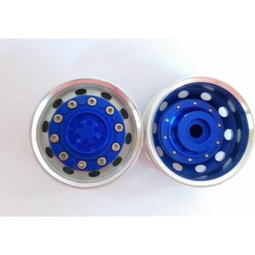 1/14 RC Tractor Model Upgraded Parts 1/14 RC DIY TMY Truck Front Wheel Hub A TH01381-SMT4