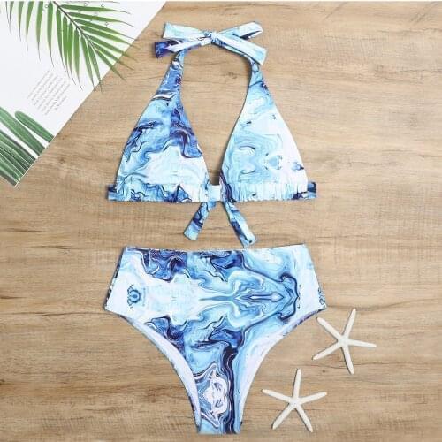 Fashion Womens Printing Siamese Push-Up Pad Swimwear Swimsuit Beachwear