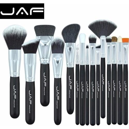 JAF 15/20/24pcs Premium High Quality Makeup Brushes Set Foundation Powder Make-up Brushes Cosmetic Brushes pinceis de maquiagem