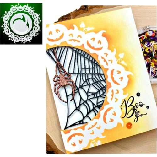 New Arrival 2021 Hot Sale Jack O Lantern Stencil Scrapbook Diary Decoration Embossing Template Diy Greeting Card Make Albums
