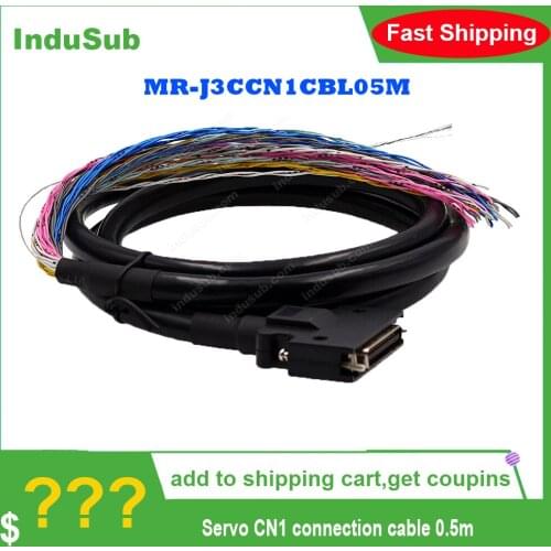 MR-J3CCN1CBL05M Servo CN1 connection cable 0.5m suitable for J3 J4 JE-A