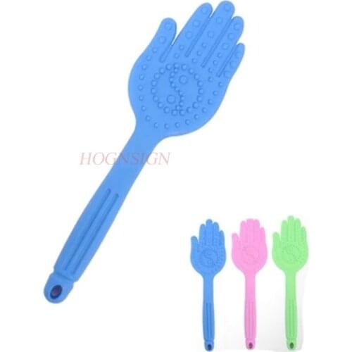 Clapper Meridian Shoot Health Beat Tapping Back Silicone Knock Body Hammer Fitness Massage Stick Pat Massager Care Tool
