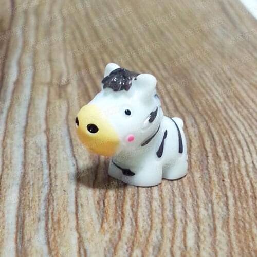 10pcs/lot solid resin little zebra 19*17mm Cabochons Scrapbook for DIY phone case decoration