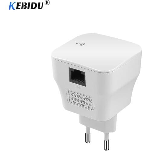 KEBIDU Wireless WIFI Repeater 300Mbps Network Antenna Wifi Extender Signal Amplifier 802.11n/b/g Signal Booster Repetidor Wifi