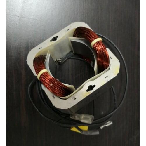 Industrial Vacuum Cleaner Parts 1200-1500W by pass motor coiled silicon steel sheet with pure copper coils