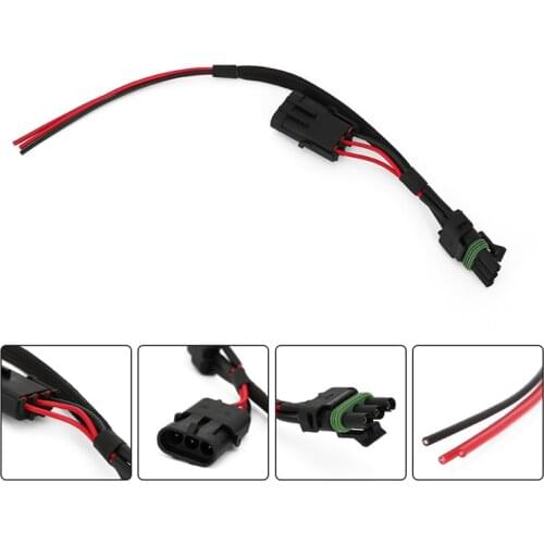 Tail Light In-line Auxiliary Power Plug/Harness For Can-Am Maverick X3 2017-up Tail Light Wiring Harness Plug