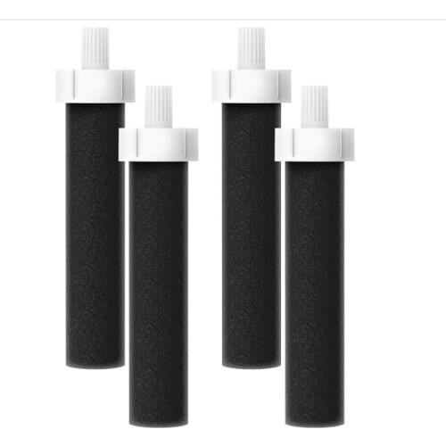 AQUACREST water bottle filter, suitable for Brita BB06 Brita hard edge, sports stainless steel water bottle filter, 4 pack