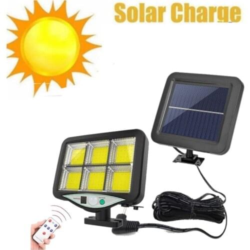 Seperable Solar Lantern Lamp Outdoor Waterproof Solar Garden Lights Bulb motion sensor remote for Patio Backyard decor indoor 5M